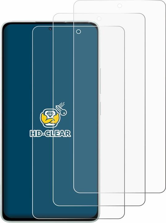 Actual product image BROTECT Screen Protector Clear (6 pcs., Xiaomi Redmi Note 14 5G)