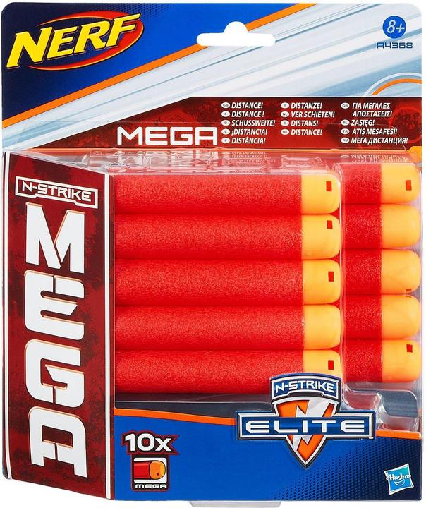 Produktbild Hasbro NERF - N-Strike Elite Mega Series Mega Darts 10er Pack