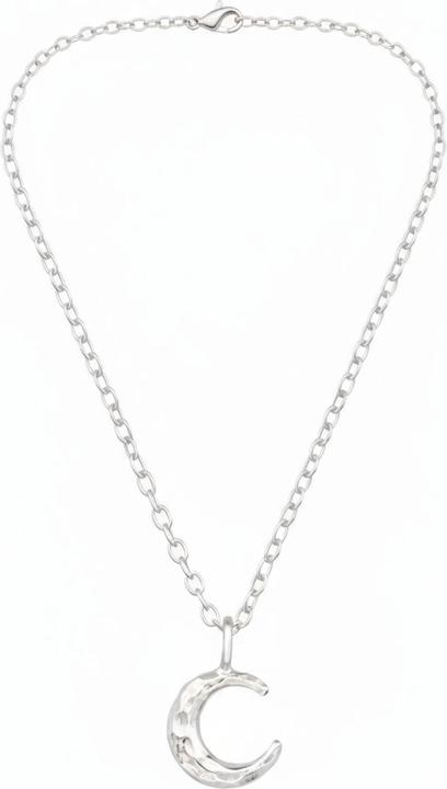 Immagine prodotto Maxte Sterling Silber Halbmond- mit Textur (Argento, 45 cm)