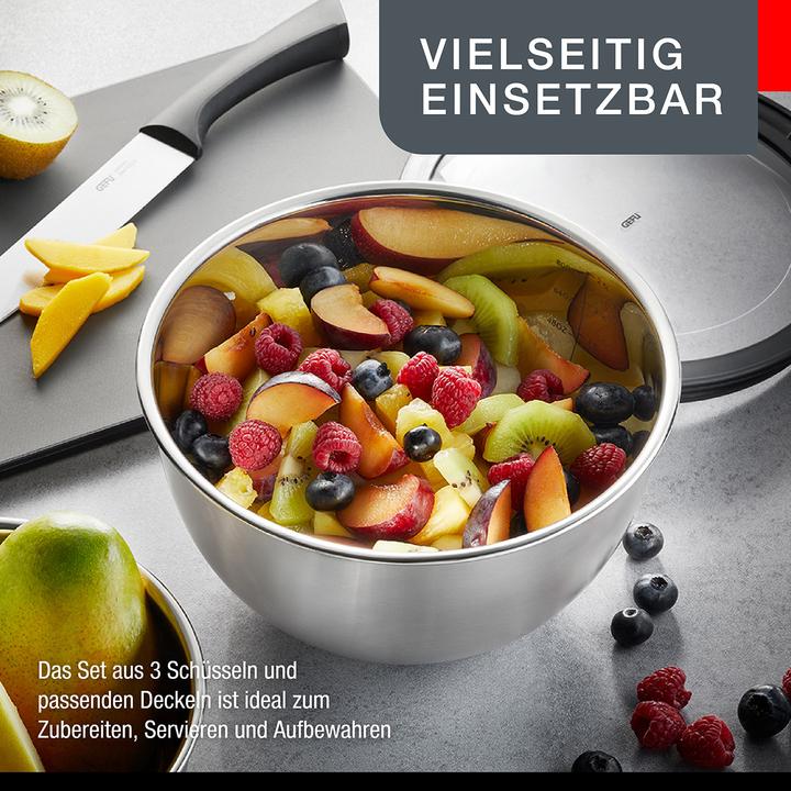 Image du produit GEFU Set de saladiers 'Mondi (24 cm, 4.50 l, 1 x)
