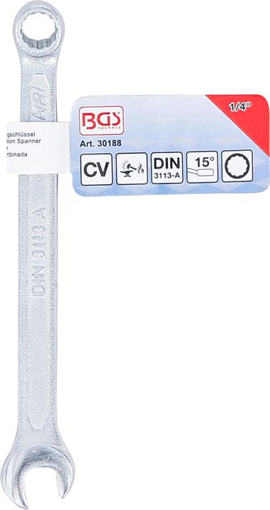 Produktbild BGS Maul-Ringschlüssel SW 1/4" (1/4")