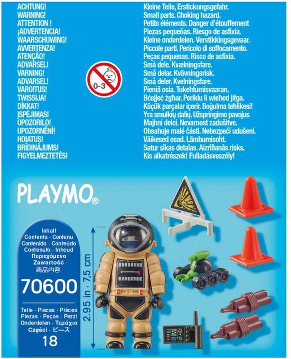 Immagine prodotto Playmobil Operazione speciale della polizia (70600, Playmobil Special Plus)