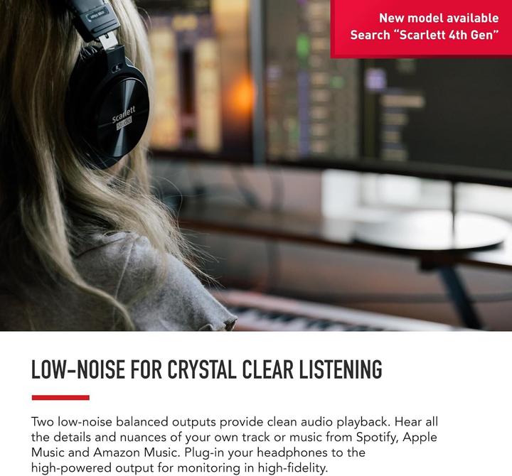 Immagine prodotto Focusrite Scarlett solo 3° gene (USB)