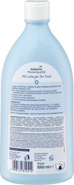 Produktbild dm babylove Pflegebad Familie sensitiv