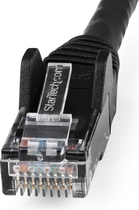 Immagine prodotto StarTech com N6LPATCH10MBK, 10 m, Cat6, U/UTP (UTP), RJ-45, RJ-45 (U/UTP, CAT6, 10 m)