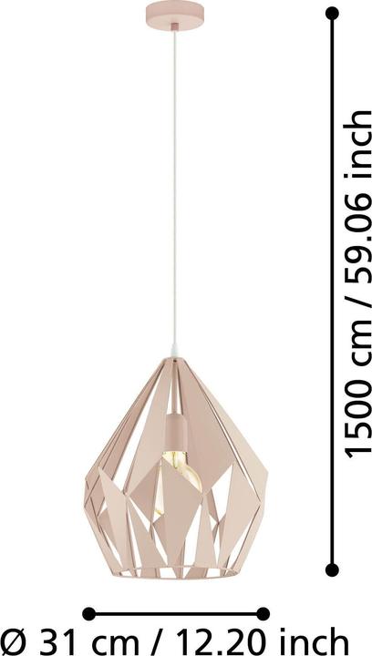 Actual product image EGLO Carlton (E27)