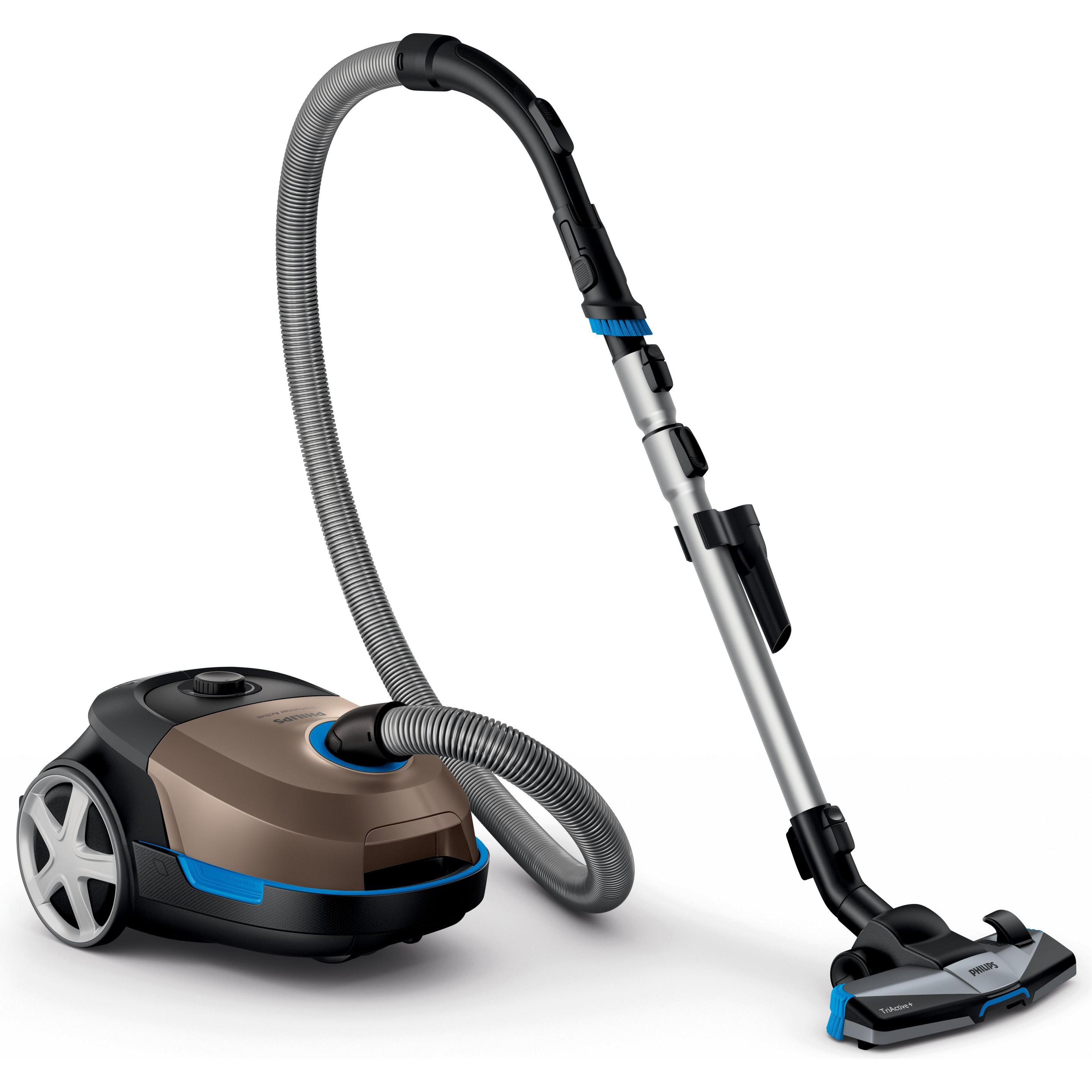 Philips 5000 series 99,9 % Staubaufnahme*,,, Staubsauger mit Beutel, Staubsauger, Braun