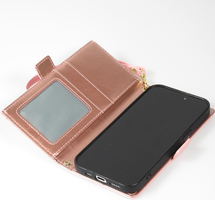 Immagine prodotto PhoneLook Fourre Flip Wallet en cuir végétal avec portefeuille et fermeture magnétique (Apple iPhone 15)
