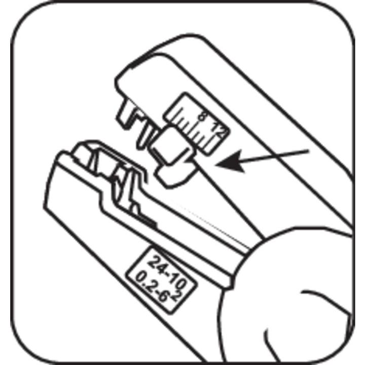 Image du produit Toolcraft Pince à dénuder automatique Ge (192 mm)