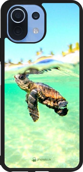 Image du produit PhoneLook Coque Silicone rigide noir Turtle Underwater (Xiaomi Mi 11 Lite 5G)