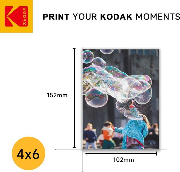 Actual product image Kodak Fine Art Paper -valokuvapaperi (210 g/m², 10x15cm, A6, 50x)