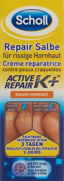 Immagine prodotto Scholl Unguento di riparazione per cornea incrinata (Crema piedi e gel piedi, 60 ml)