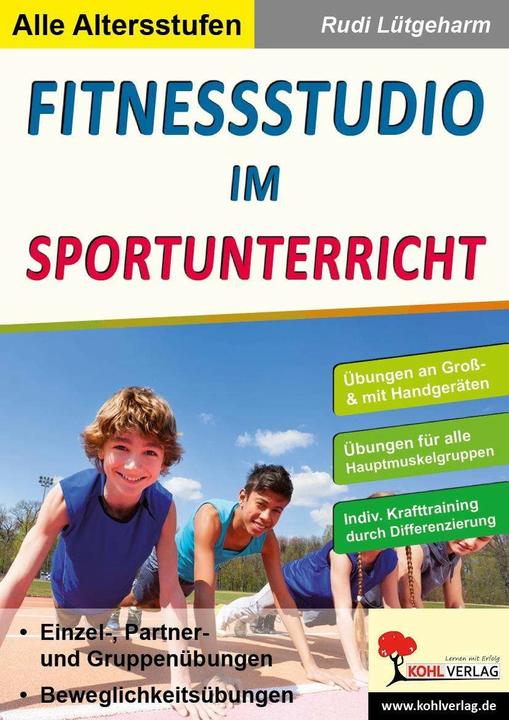 Produktbild Fitnessstudio im Unterricht (Deutsch, Rudi Lütgeharm, 2018)