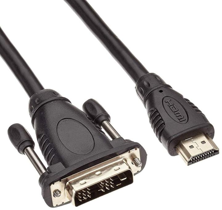Actual product image Goobay kphdmd2 HDMI Type A (Standard) DVI-D Black (2 m, HDMI)