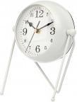 Image du produit Giftdecor horloge en fer forgé cadran ovale miroir blanc 21c (210 mm)