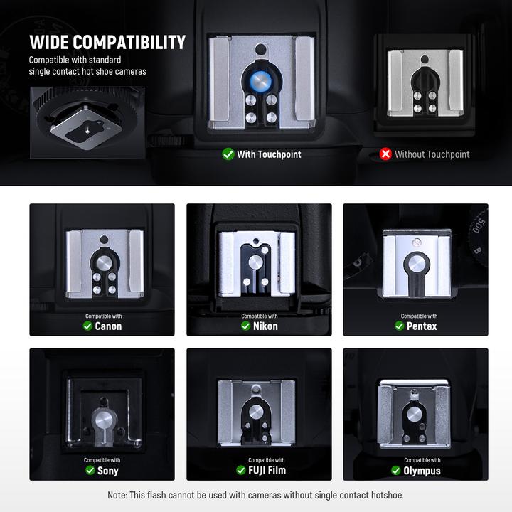 Image du produit Neewer Retro Camera Flash (Flash à monter, Canon, Fujifilm, Nikon, Olympus, Panasonic, Pentax)