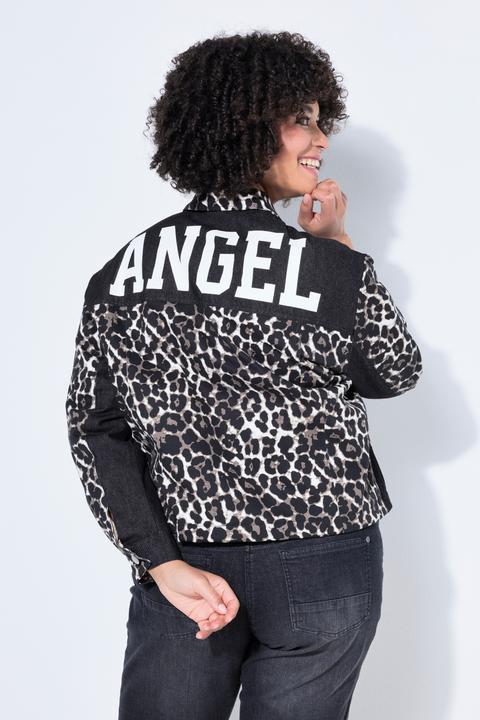 Actual product image Angel of Style Jeansjacke, oversized, Steppfutter, Patchlook (56)