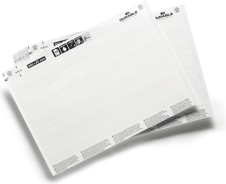 Actual product image Durable Insert labels Label Refill