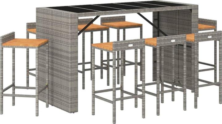 Produktbild vidaXL Gartenbar Set (185 x 80 x 110 cm)