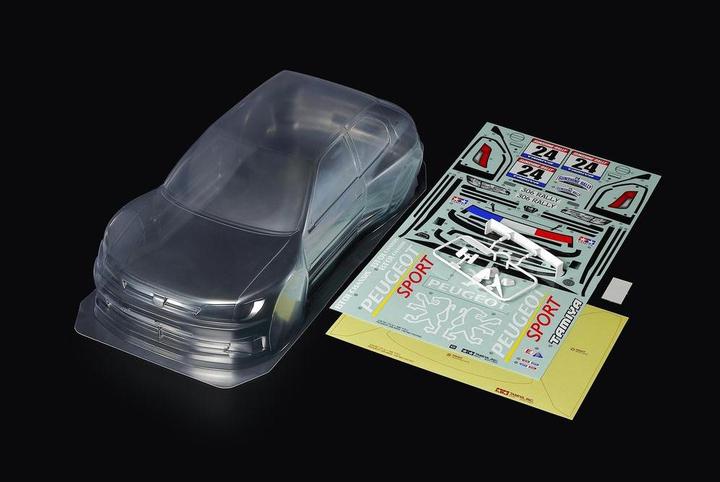 Actual product image Tamiya Peugeot 306 Maxi Body Parts Set