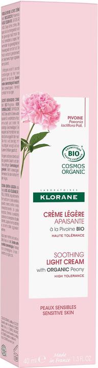Produktbild Klorane Leichte, beruhigende Creme mit BIO-Pfingstrose (40 ml, Tagescreme)