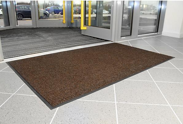 Actual product image kaiserkraft Dirt-trapping mat, ribbed (150 x 90 cm)