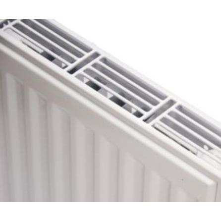 Termo Teknik radiator C4 11-600-1000 - 1000 L 4x 1/2. Inkl L-baeringer og tilbehørspose, Heizkörper, Grau