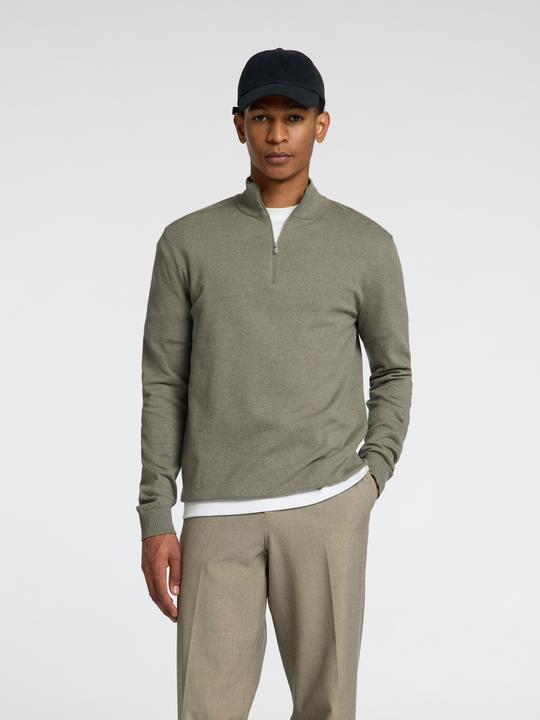 Immagine prodotto Selected Maglia con mezza zip (S)