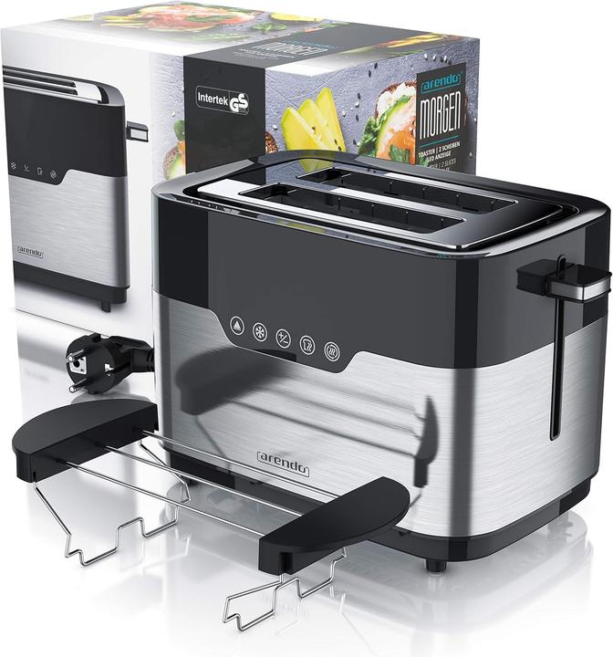 Produktbild Arendo Edelstahl Toaster 2 Scheiben A