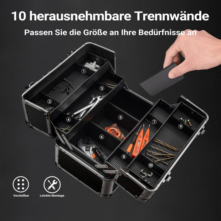 Produktbild Wiltec Alu-Transportkoffer