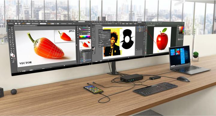 Immagine prodotto i-tec Triple 4K (USB-C, 12 porte)