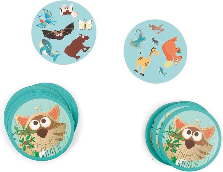 Actual product image Scratch Reaction game raccoon (English)