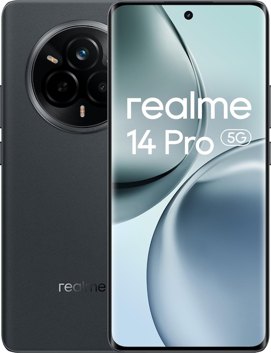 Produktbild realme Realme 14 Pro (512 GB, Suede Grey, 6.77", Dual SIM, 50 Mpx, 5G)