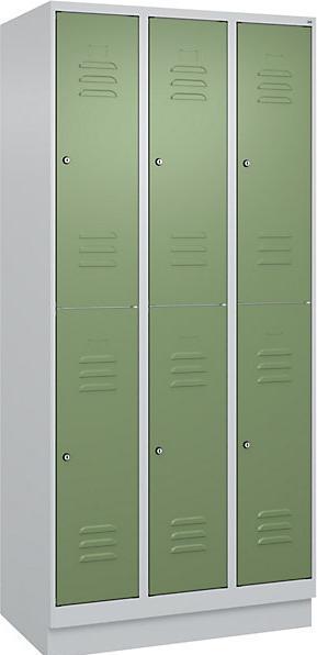 Actual product image C+P Double-decker locker Classic PLUS (90 cm, 195 cm)