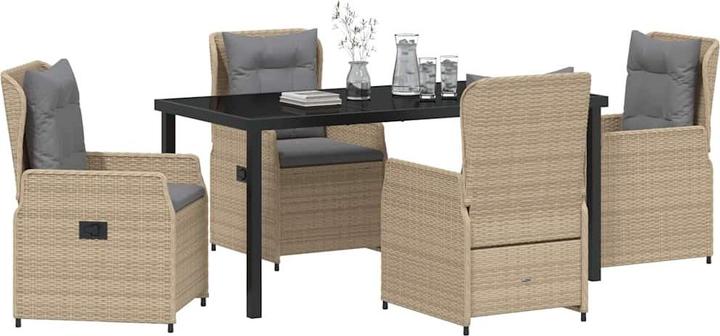 Produktbild vidaXL Garten Essgruppe (160 x 80 x 73 cm)