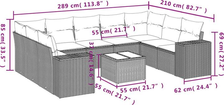 Produktbild vidaXL Kyro