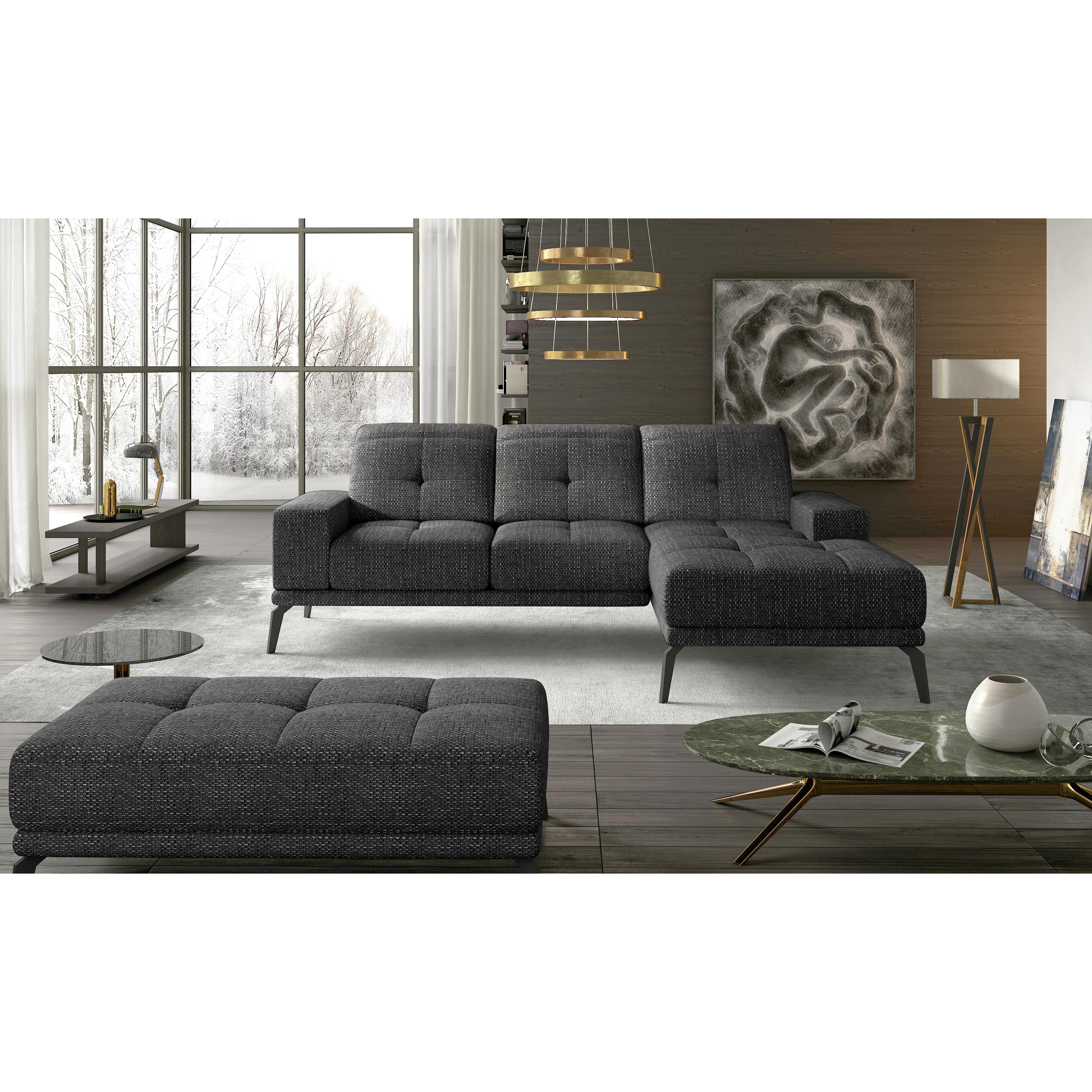 ELTAP, Sofa, Narożnik Torrense + Puf (Ecksofa, 4-Sitzer, Bettsofa)