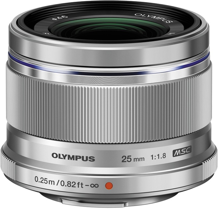 Olympus ED 25mm f/1.8, silver (Micro Four Thirds, Micro Four Thirds)