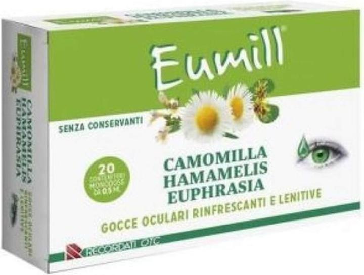 Produktbild Recordati Pharma EUMILL Eye Drops 20 Single-Dose Vials 0.5ml (0.50 ml)