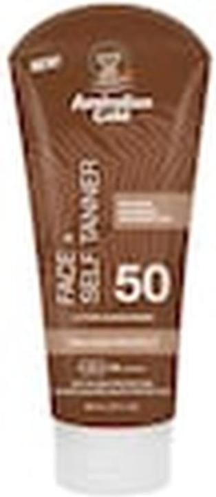 Actual product image Australian Gold Face + Self Tanner (Sun lotion, SPF 50, 88 ml, 0.09 g)
