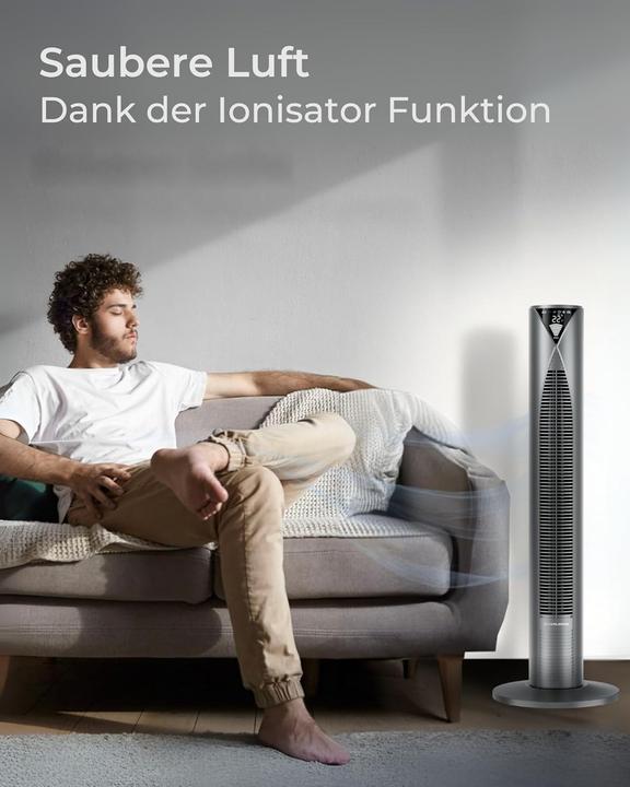 Produktbild CoolHome Turmventilator mit Fernbedienung