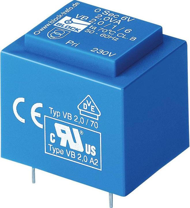 Produktbild Block Transformator PCB 2,8VA 1x18V