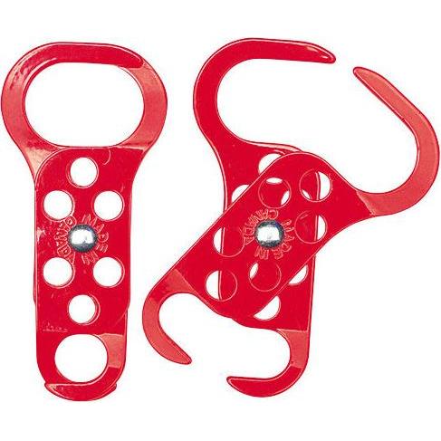 Brady, Accessori protezione sul lavoro, Stubby Lockout Hasp - Red