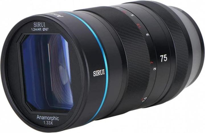 Productafbeelding Sirui Vaste brandpuntsafstand 75 mm F1.8 anamorfisch (Canon EF-M, APS-C / DX)