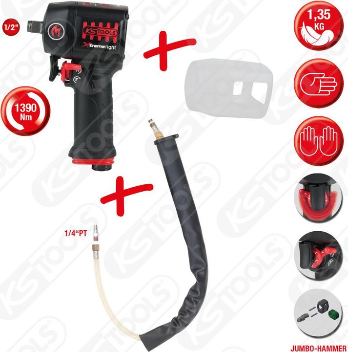 Actual product image KS Tools Pneumatic blind rivet gun