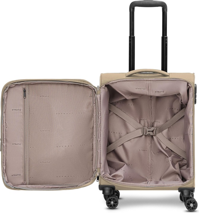 Immagine prodotto Stratic carrello cabina taska a 4 ruote S 55 cm con piega ad espansione (41 l, Bagaglio a mano (fino a 50 litri))