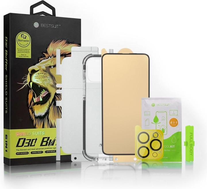 Actual product image Bestsuit 6in1 kit for iPhone 13 mini case (Apple iPhone 13 mini)