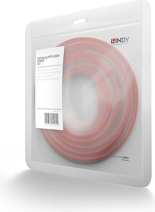 Actual product image Lindy Network cable (S/FTP, CAT6a, 2 m)
