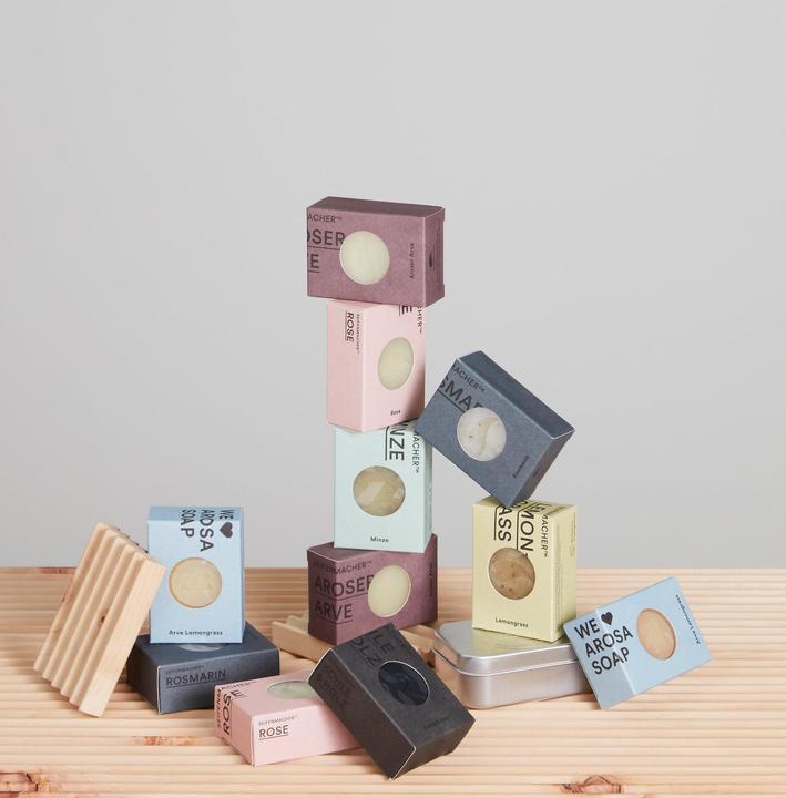 Produktbild Seifenmacher Seife Rosmarin (90gr) (Hartseife)