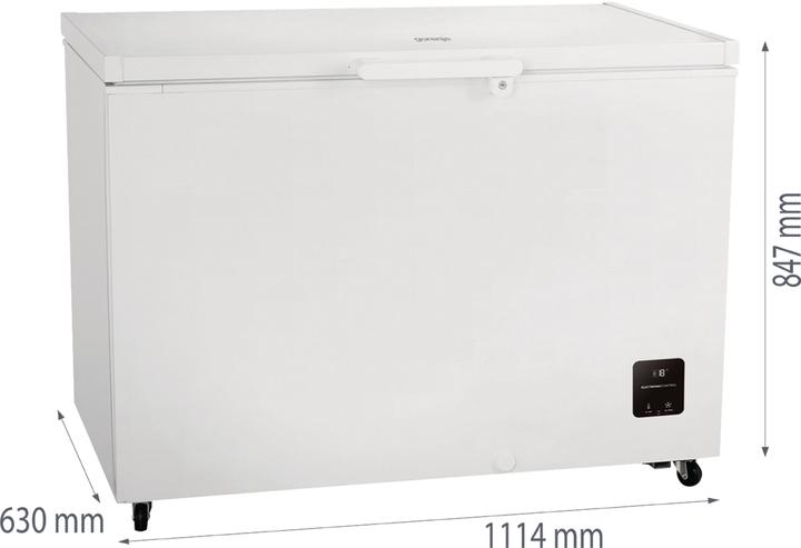 Produktbild Gorenje Gefriertruhe (Freistehend, 297 l)